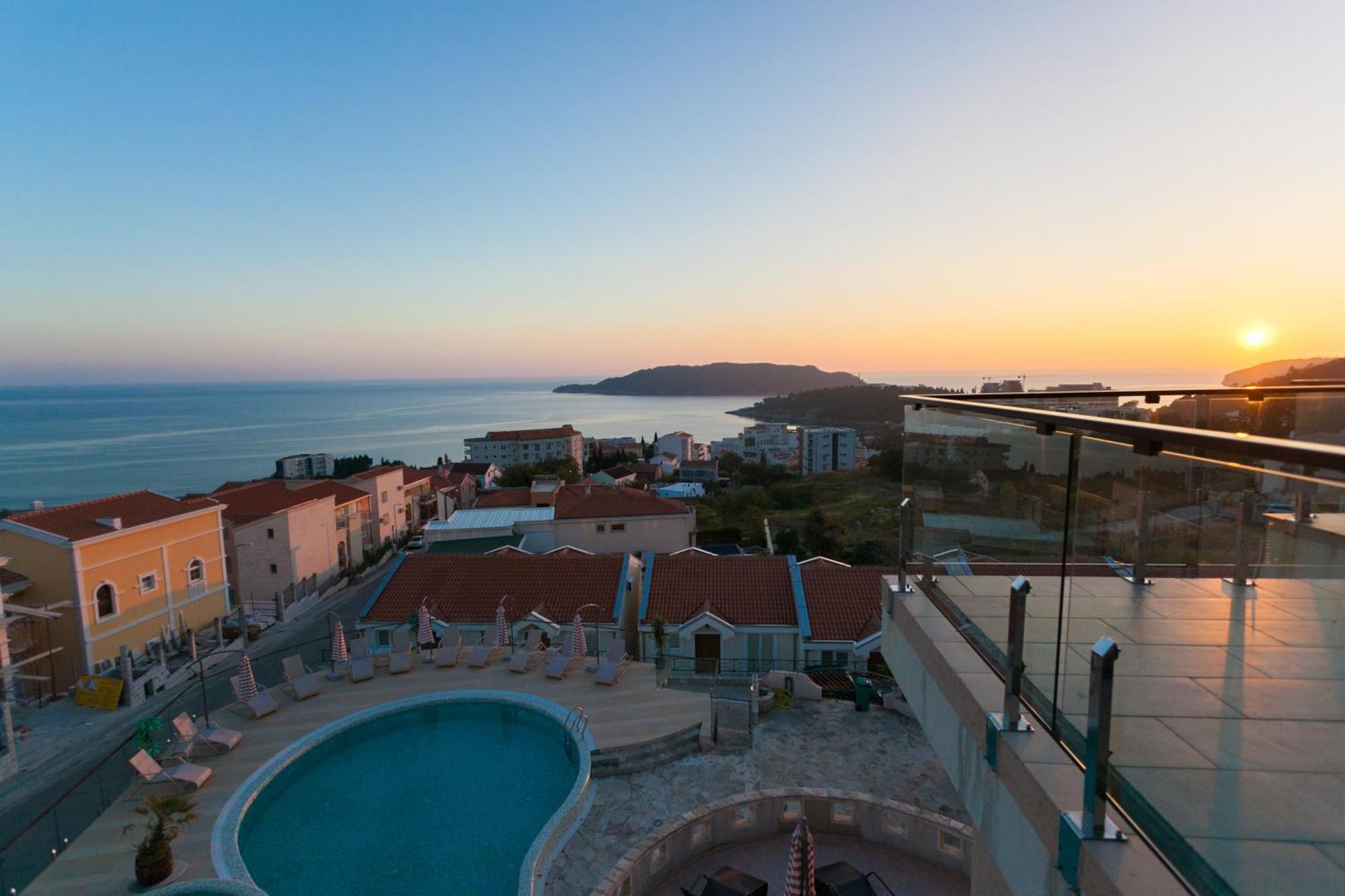 Spa Resort Luxury Apartments Будва Экстерьер фото